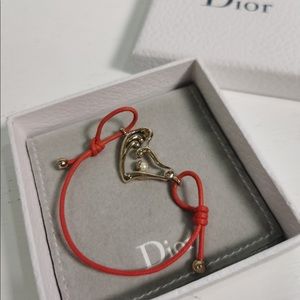 Dior Red Rope Horse Bracelet